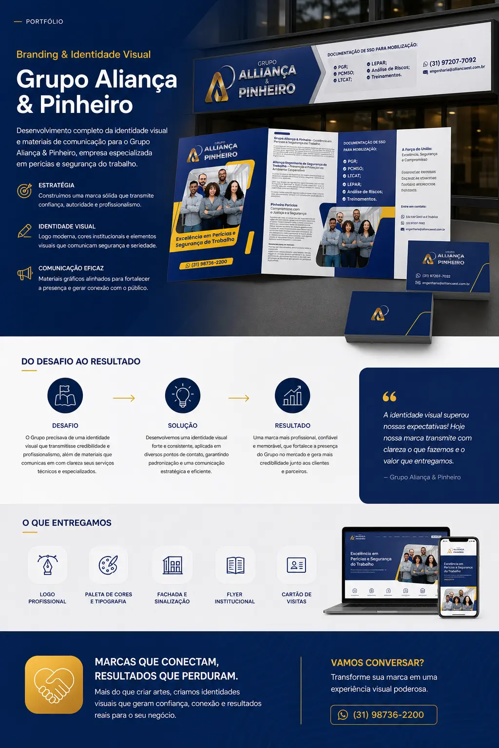 portfolio grupo page